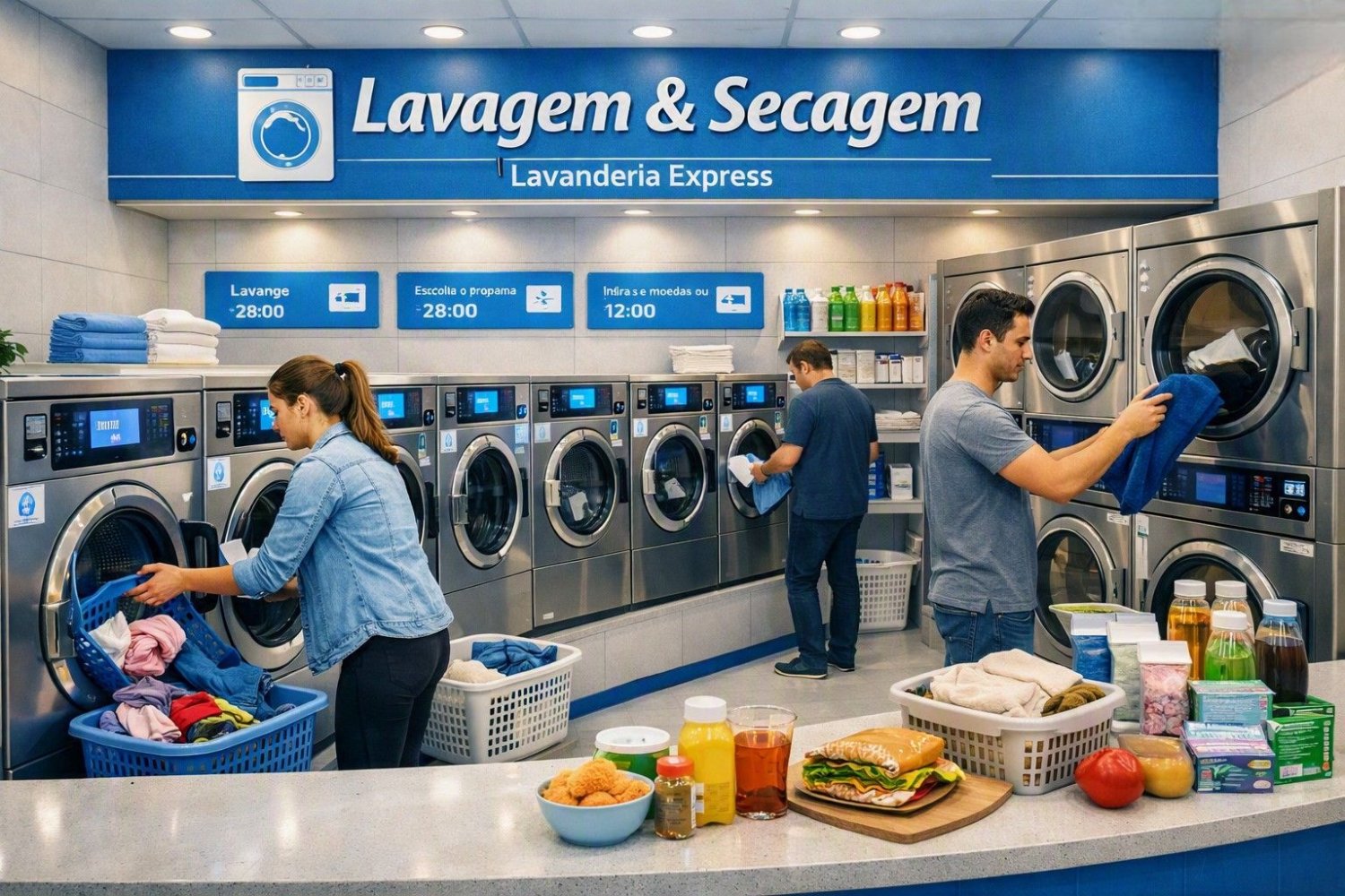 Lavagem e Secagem